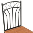 thumbnail image 5 of vidaXL Dining Chairs 2 pcs Brown MDF, 5 of 5