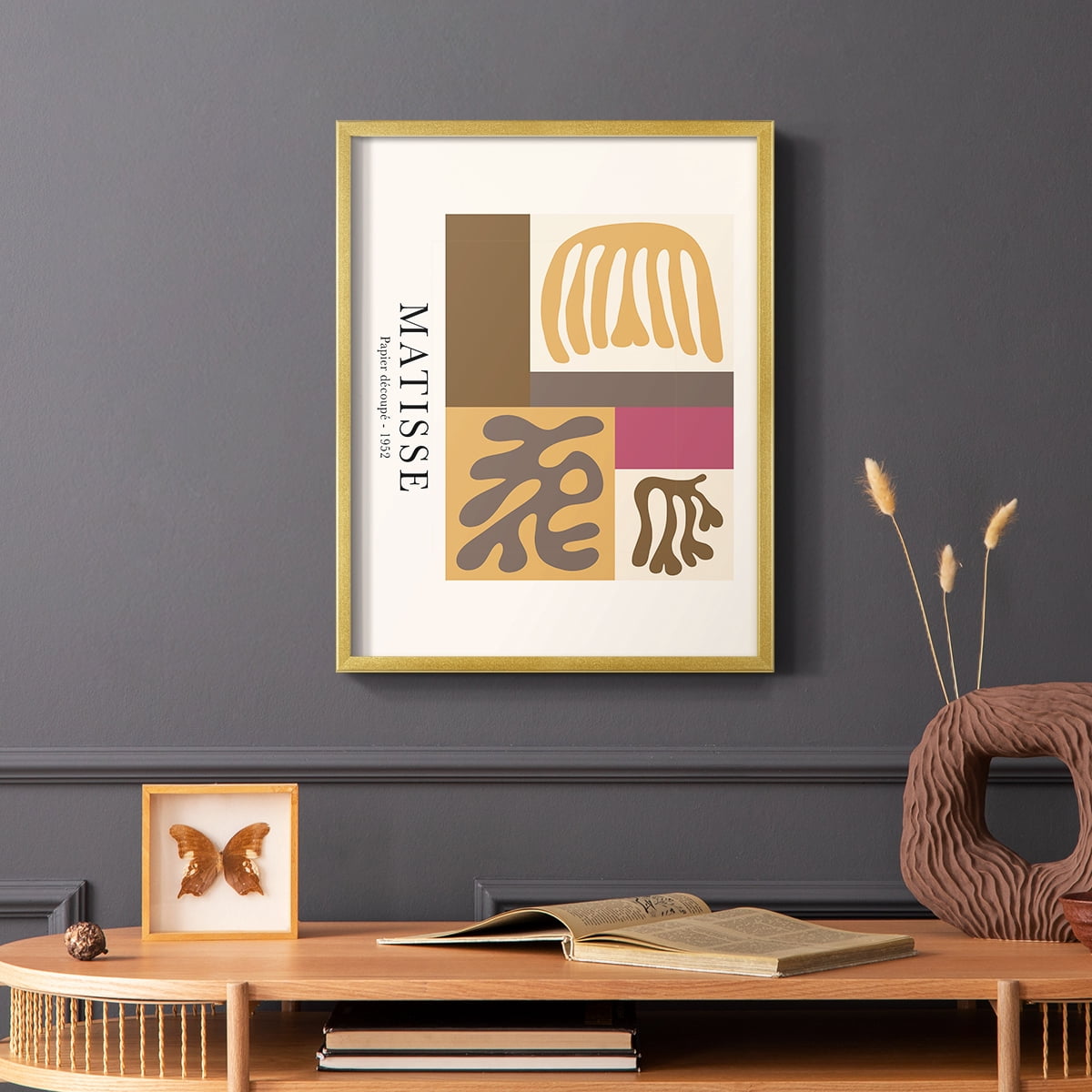 Matisse CCXLIII in Solid Wood 11 x 14 Framed Print