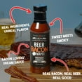 thumbnail image 2 of Elijah's Xtreme Beer Bacon Maple Marinade & BBQ Sauce - Flavorful Small Batch Spicy BBQ Sauce Great for Grilling & Dipping Sauce, 2 of 5