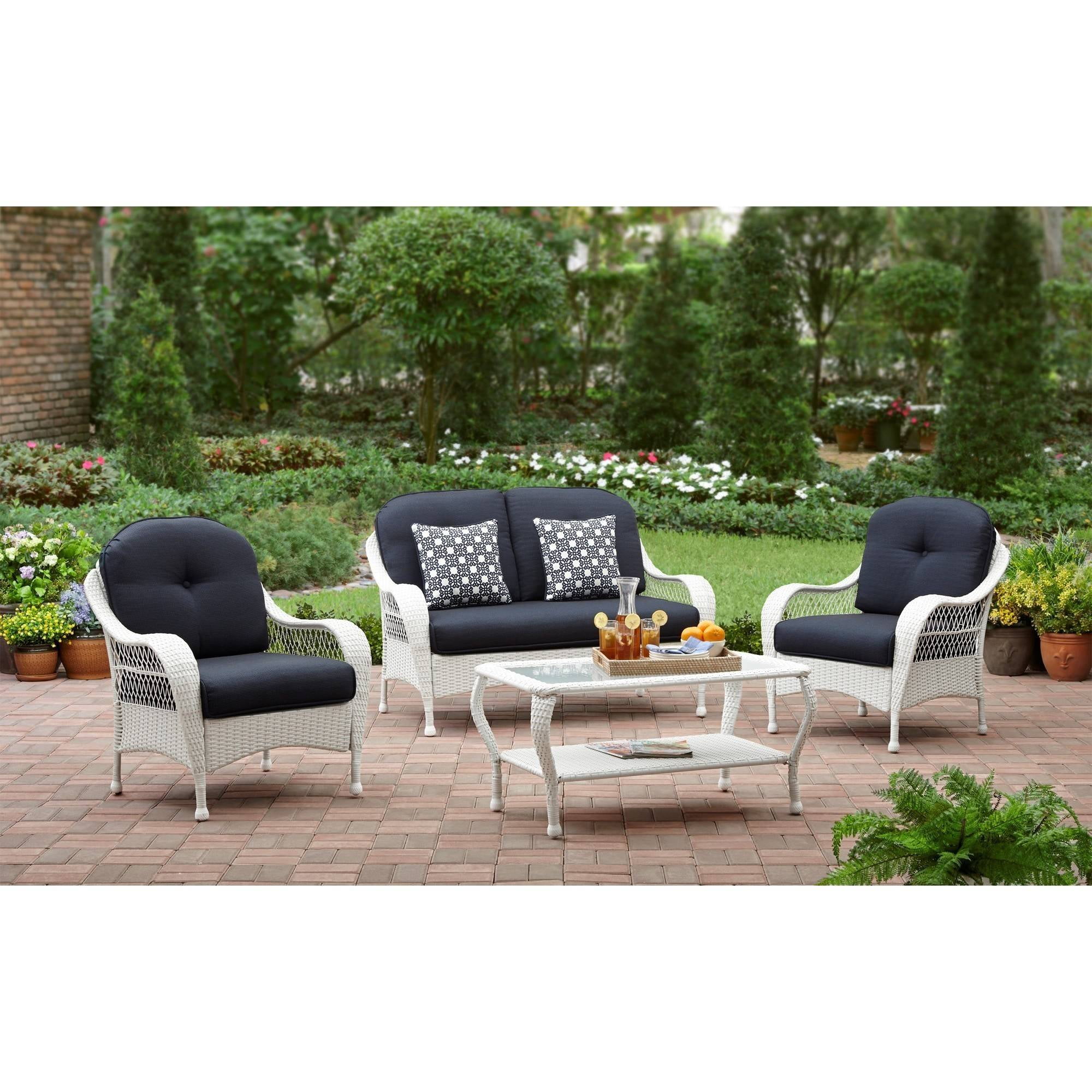 Better Homes Gardens Azalea Ridge Outdoor Patio Conversation Set