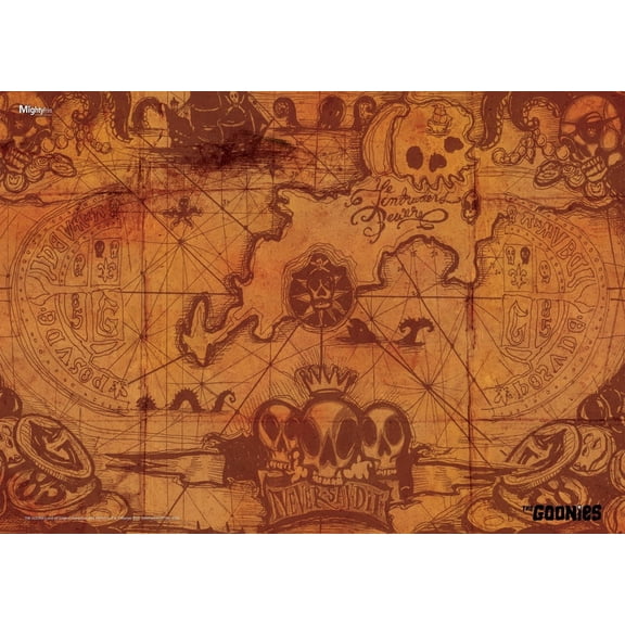 The Goonies (Treasure Map) MightyPrintâ„¢ Wall Art MP24171053