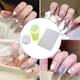 thumbnail image 5 of Juego de de uñas transparente, cabeza de estampadora de arte de uñas para manicura, uñas DIY Amarillo Colcomx  Cabeza de estampadora de uñas, 5 of 8