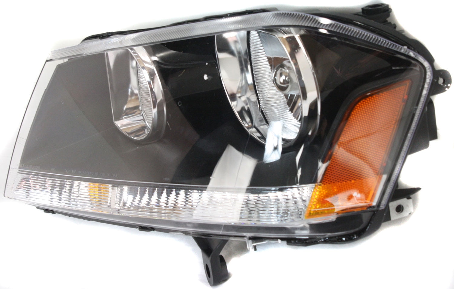 Headlight Compatible With 2008-2010, 2012-2014 Dodge Avenger Left Driver Halogen With bulb(s)