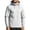 Gray, variant on Men's Streamlined Seam Hooded Hard Shell Rain Jacket Waterproof Hidden Diagonal Zipper Pockets Adjustable Hood Commute Coat Windbreaker Jackets for Men Red M