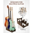 thumbnail image 2 of Soporte de guitarra STRICH de madera para 2 guitarras eléctricas+1 acústica, 2 of 8