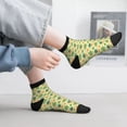 thumbnail image 4 of Salouo Sea Turtle Pattern Unisex Middle Tube Socks,Middle-Finger Knee High Socks Over The Calf Tube Stocking Crew Stockings for Women and Men Tube Socks, 4 of 8
