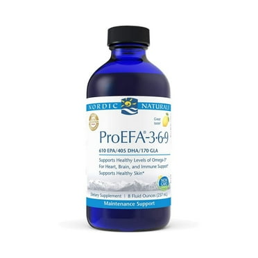 Nordic Naturals ProEFA-3.6.9 Liquid, Lemon Flavor, 2270 Mg, Fish Oil, 8 Oz