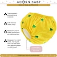 thumbnail image 2 of Acorn Baby Toddler Swim Diaper Size 5 and 6 Adjustable Yellow Pineapple Swimmers, 2 of 2