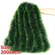 thumbnail image 3 of Guirnalda de cinta de caña blanca y verde para Navidad de 2 m, adornos colgantes para árbol de Navidad, cintas, oropel, decoración para bodas, fiestas y el hogar, 3 of 5