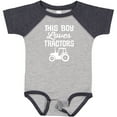 thumbnail image 3 of Inktastic Farming This Boy Loves Tractors Boys Baby Bodysuit, 3 of 5