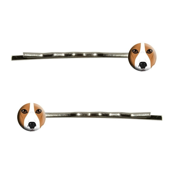 Beagle Face - Dog Pet Bobby Pin Hair Clips