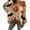 Yellow, variant on Halloween Women's Crochet Pullover Sweater, Long Sleeve Oversized Fit, off shoulder Hollow Out Cozy Fall Knitwear beige M