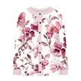 thumbnail image 4 of ZQUUVOU Women's Shirts Cardigan Casual Floral Printed with Button Top (Multicolor,XL), 4 of 5