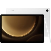 SAMSUNG Galaxy Tab S9 FE+ 12.4 128GB Android Tablet, IP68 Water- and Dust-Resistant, Long Battery Life, Powerful Processor, S Pen, 8MP Camera, Lightweight Design, US Version, 2023, Silver