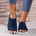 thumbnail image 4 of Dakaela Women's Walking Sandals Arch Support Orthotic Slip on Shoes Plantar Fasciitis Platform Sandals, 4 of 6