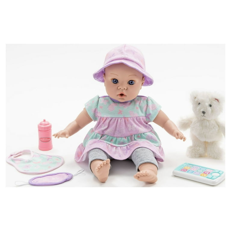 Madame Alexander Li'l Cuddles 16in Baby Doll Gift Set with