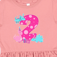 thumbnail image 4 of Inktastic Dinosaur Party-second Birthday Girls Toddler Dress, 4 of 5