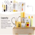thumbnail image 3 of Big Capacity Pencil Pen Case Pouch Box (khaki) 7.5in*4.9in, 3 of 5