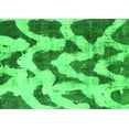 thumbnail image 1 of Ahgly Company Indoor Rectangle Abstract Green Modern Area Rugs, 7' x 9', 1 of 4