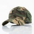 thumbnail image 4 of Yesbay Men Women Outdoor Sports Camouflage Print Baseball Cap Snapback Hip Hop Sun Hat,Grey, 4 of 8