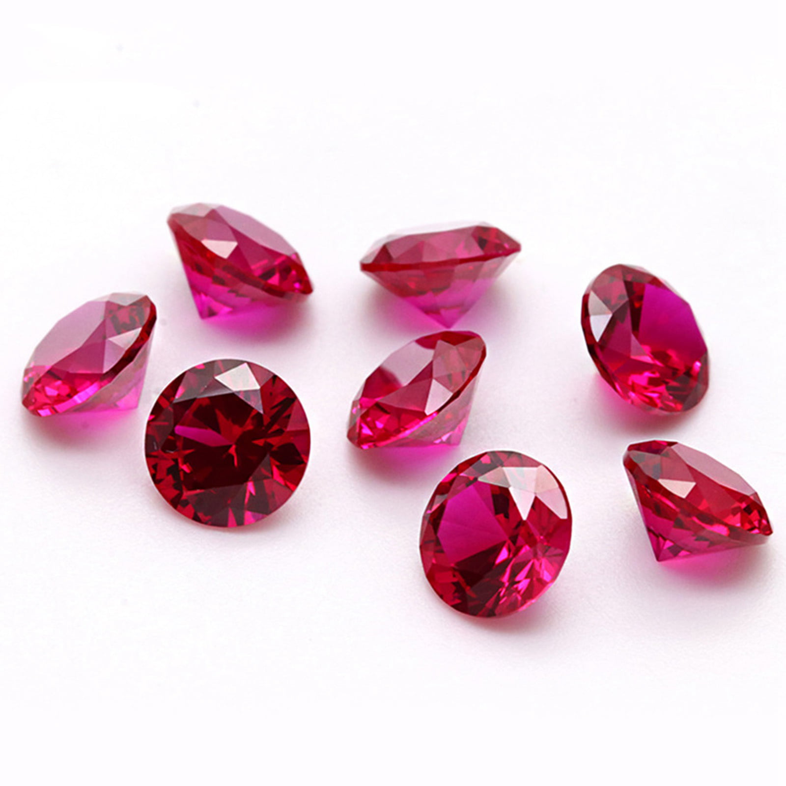 50 Pcs Natural Red Mogok Ruby Cushion 6.00 MM STUNNING Loose Gemstone Certified 