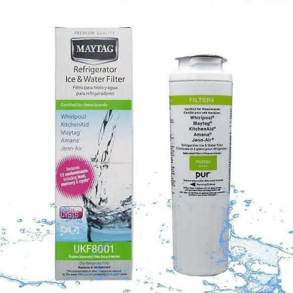 Refrigerator Filter Elements, Replacement Water Filter UKF8001 Refrigerator Filter, Refrigerator Water Filter