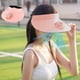 thumbnail image 1 of Sombrero solar con ventilador de carga USB - Gorro portátil para exteriores con ventilador silencioso para protección solar, playa, viajes, conducción - ajustable, blanco, 1 of 8