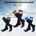LATITOP Heated Socks for Men Women,7.4V 22.2Wh Rechargeable Battery