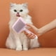 thumbnail image 3 of Cepillo para el aseo de perros y gatos. Herramienta suave para eliminar el pelo muerto con plástico, para uso en interiores y exteriores., 3 of 6