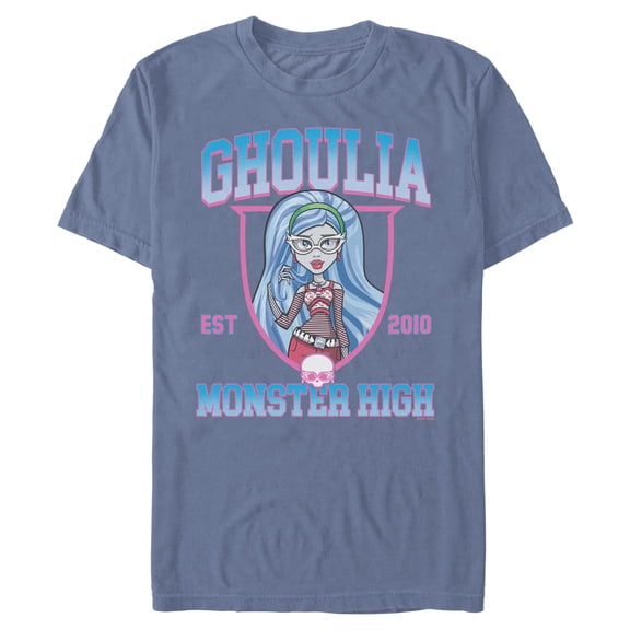 Mens Monster High Ghoulia Portrait Est 2010 T Shirt
