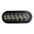 thumbnail image 5 of The Trailer Parts Outlet - White 6" Oval Reverse 6 LED Reverse Trailer Light - Clear Lens, Case (10), 5 of 5
