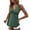 Tank Tops for Women Dark Green, variant on TrendOFT Dressy Tank Tops for Women Sleeveless V Neck Knot Fitted Ribbed Tank Top Casual Summer Blouses Black L
