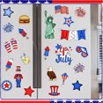 thumbnail image 2 of Yhmxh 23 Pcs Memorial Day Refrigerator Magnets Set, 4th of July USA Flag Magnets Patriotic Decor, Independence Day Decorative Car Magnetic Stickers for Fridge Metal Door Mailbox Locker Decoration, 2 of 6