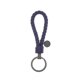 thumbnail image 2 of Injueey LLavero de cuerda tejida trenzada de cuero, bolso de mujer resistente al desgaste, colgante impermeable, llavero duradero, joyería de Metal Artesanía Púrpura 3.3*9 cm Injueey HA074021-03, 2 of 6