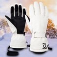 thumbnail image 2 of Guantes de bicicleta unisex con pantalla táctil transpirables duraderos para hombre y mujer manoplas cálidas de invierno, 2 of 9