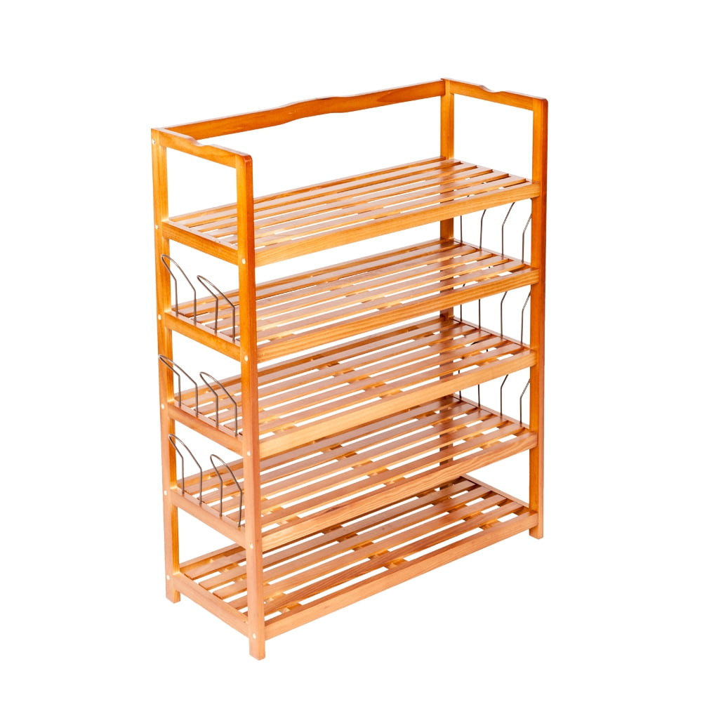 Shoe Rack for Garage, 5 Tier Shoe Organizer for Closets, Sturdy Shoe Storage Rack, Upgrade Solid