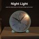 thumbnail image 4 of Analog Alarm Clocks for Bedrooms,4 inch Silent Non Ticking Battery Operated with Night Light,Small Retro Simple Design Clock for Table, Bedside,Desk,T, 4 of 5