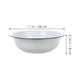 thumbnail image 2 of unbranded Salad Serving Bowl De Esmalte Duradero Ideal Para Mezclar Y Servir En Cocina Vintage, 2 of 8