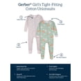 thumbnail image 7 of Gerber Baby & Toddler Neutral Snug Fit Footed Cotton Pajamas, 2-Pack, 0/3 Months - 5T, 7 of 7