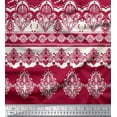 thumbnail image 3 of Soimoi Silk Fabric Artistic Flower Panel Print Fabric by Yard 42 Inch Wide, 3 of 3
