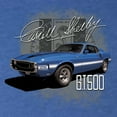 thumbnail image 6 of Wild Bobby Ford Shelby GT500 Vintage Mustang Men Premium Tri Blend Tee, 6 of 6