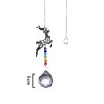 thumbnail image 2 of Paquete de 2 atrapasoles de cristal con ciervo para ventana, balcón, cocina, decoración de jardín, regalo, 2 of 5