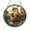 Acrylic 3.5 Inch, variant on Musical otter stained glass hanging, charming river animal decor perfect for creative home settings