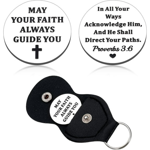 Christian Stocking Stuffers Bible Accessories for Teen Girls Boy Pocket Hug Token Confirmation Gifts Christian Gifts for Women Faith Baptism 1st First Communion Gifts Christmas Religious Bible Verse