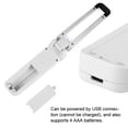 thumbnail image 3 of Desinfectante UVC Lámpara Germicida Portátil Ajustable Luz UV USB Para Hotel Hogar Armario Inodoro Automóvil área Para Mascotas ANGGREK Descripción de la referencia, 3 of 6