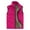 Hot Pink, variant on jjayotai Women's Full Zip Polar Fleece Vest, Lightweight Casual Sleeveless Outdoor Jacket Soft Warm Winter Outerwear with Pockets Black XXXL