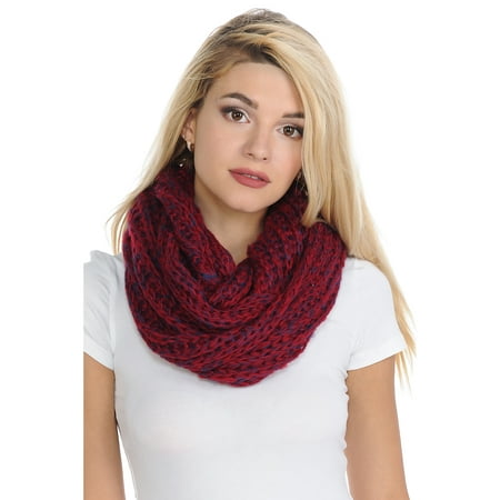 Basico Women Warm Circle Ring Infinity Scarf Neck Warmer ** Various Colors