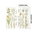 thumbnail image 3 of 2D Printed Kitchen Curtain Valance 1 Pair Short Curtain Panels Fade Resistant Easy Install For Kitchen Bedroom Bathroom Small Window, 3 of 7