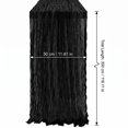 thumbnail image 2 of 10ft Extra Long Table Runner, Pleated Sheer Gauze Cotton Linen Blend, Rustic Sage Green Romantic Drape for Wedding, Baby Shower, Halloween Party Decor, 2 of 6