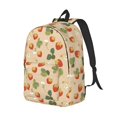 thumbnail image 2 of Balery Floral Strawberr Vintage Canvas Backpack for Men and Women - Large Capacity, Durable Travel Laptop Bag for School, Work, Hiking, and Outdoor Activities, 2 of 7